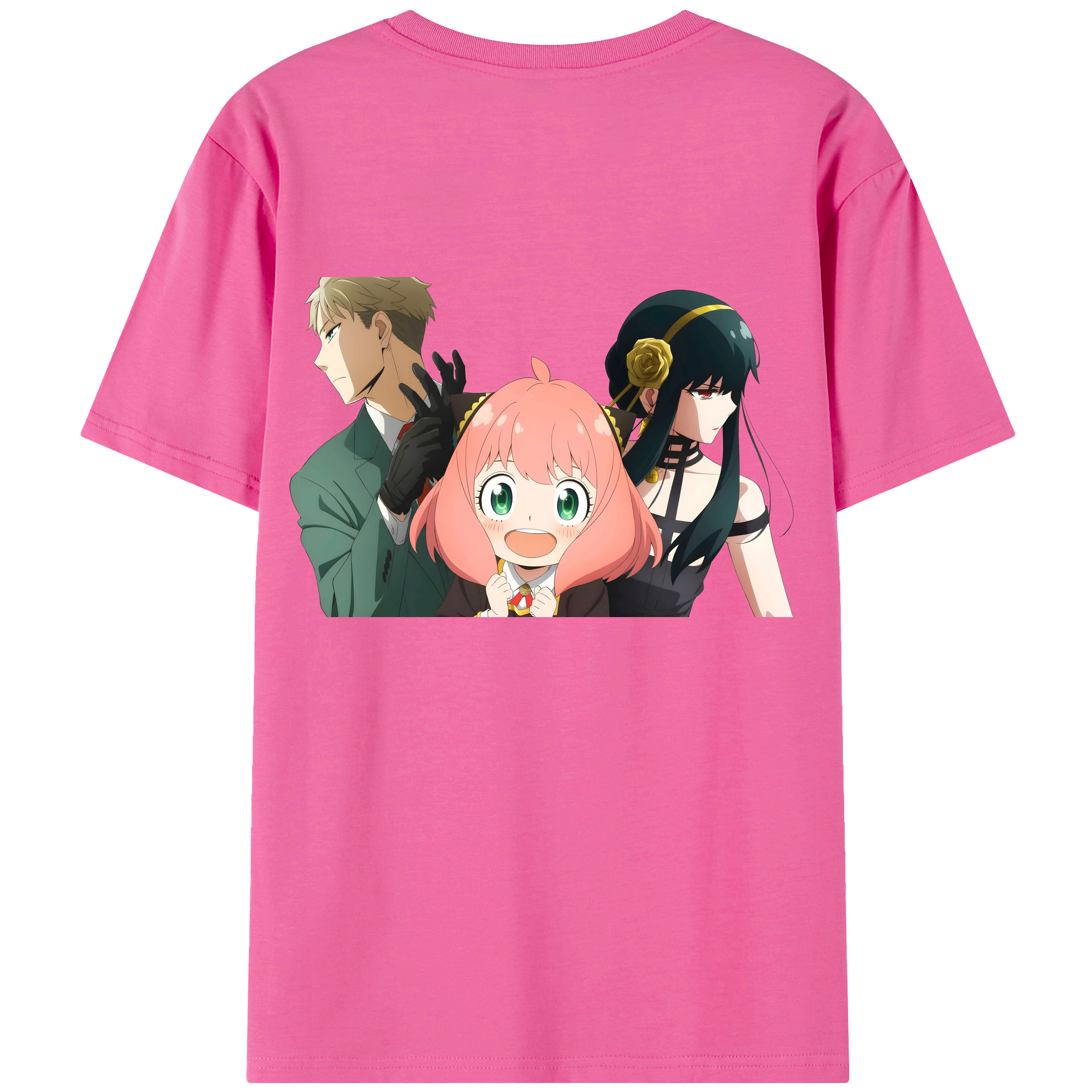 （画像用） SPY×FAMILY间谍家家酒 レディース半袖Tシャツ(バックプリント)